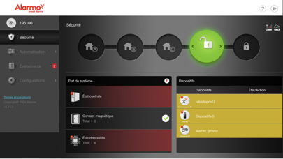 Screenshot #3 pour Alarmo Professional