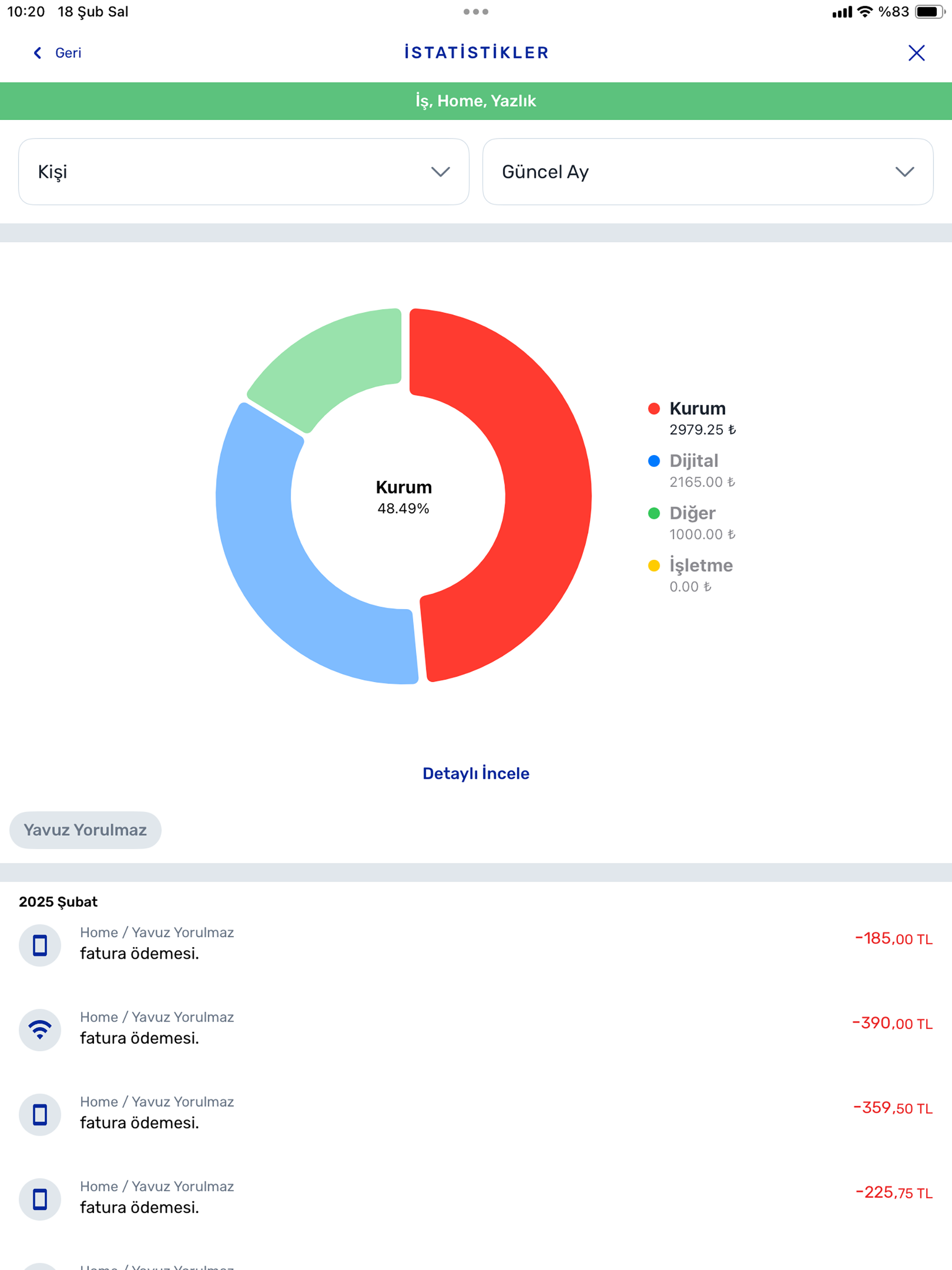 Abonesepeti Abonelik Yönetimi screenshot 11