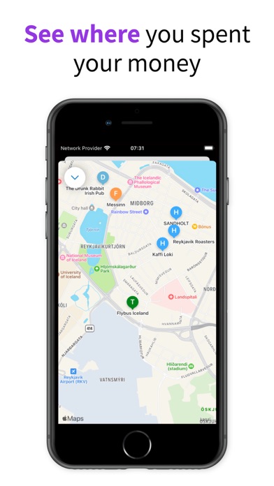 TravelBudget - Expense tracker screenshot