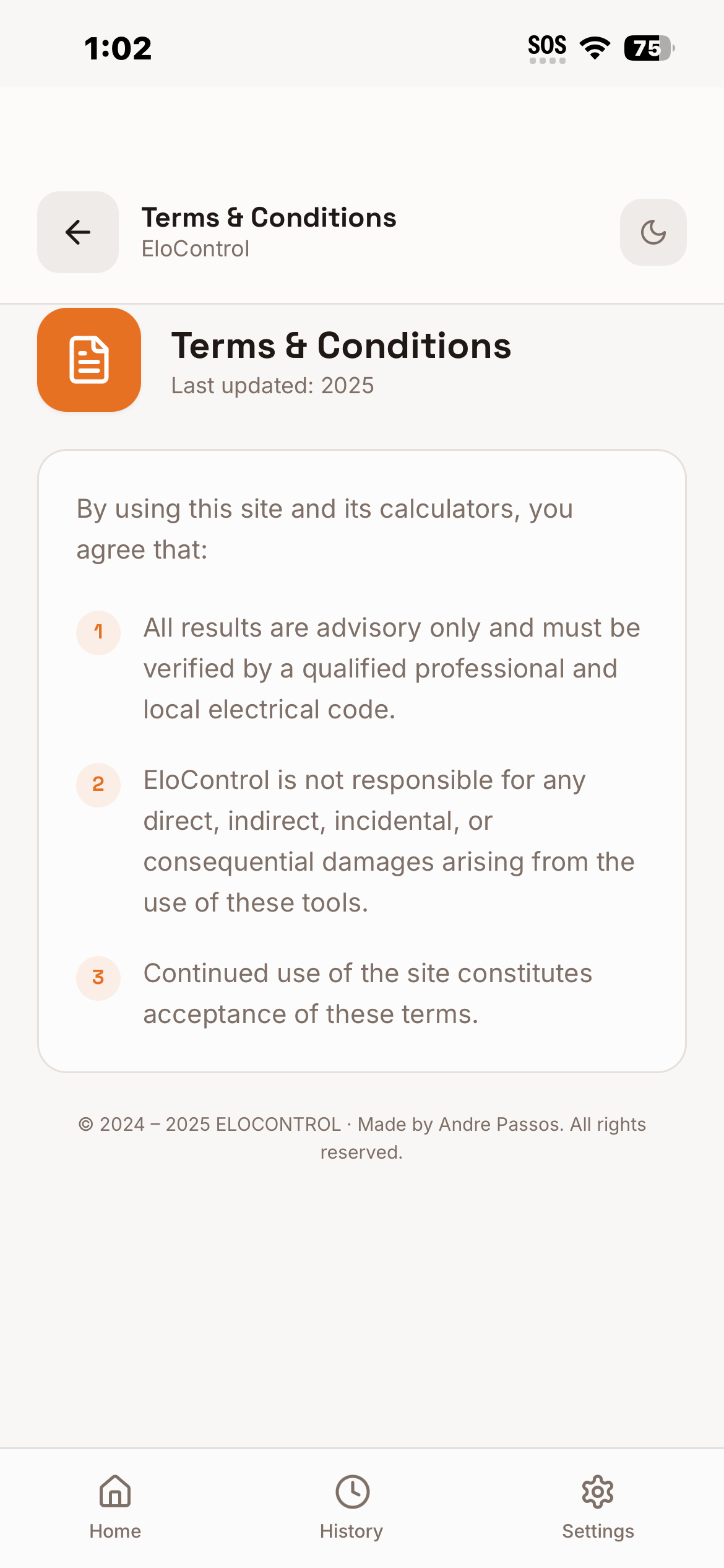 Elocontrol