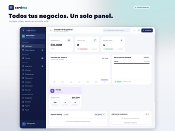 ServiUno iPad screenshot