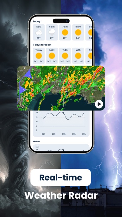 Screenshot #2 pour Weather Radar: Rain Forecast