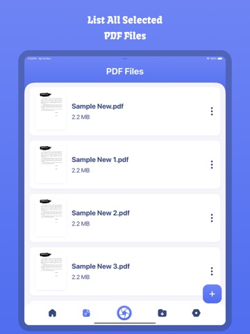 PDF Maker : Scanner and Reader iPad screenshot