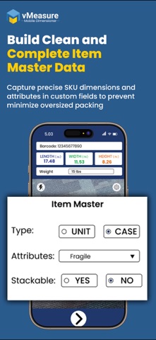 vMeasure Mobile Dimensioner Screenshot 10 of 10