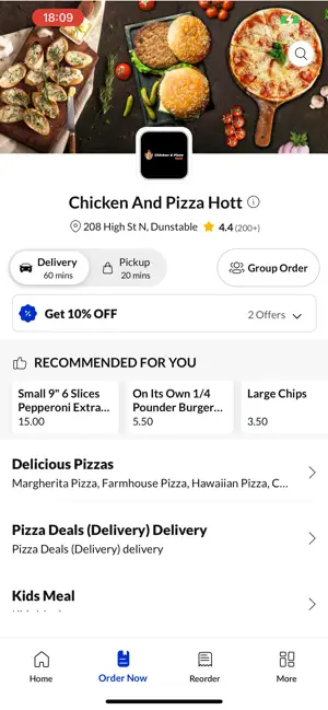 Chicken and Pizza Hott screenshot 2