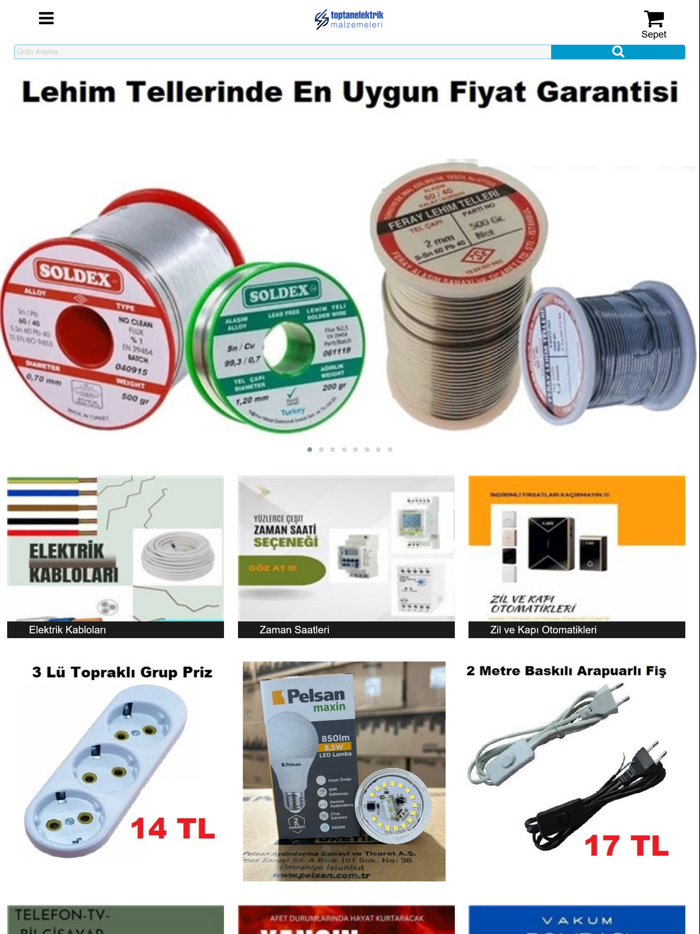 Toptan Elektrik Malzemeleri