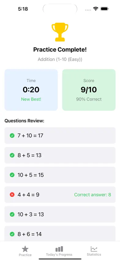 MathMaster - Accuracy & Speed screenshot 2