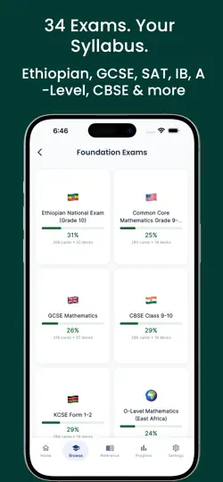MathFlash — Math Flashcards iPhone Screenshot 3