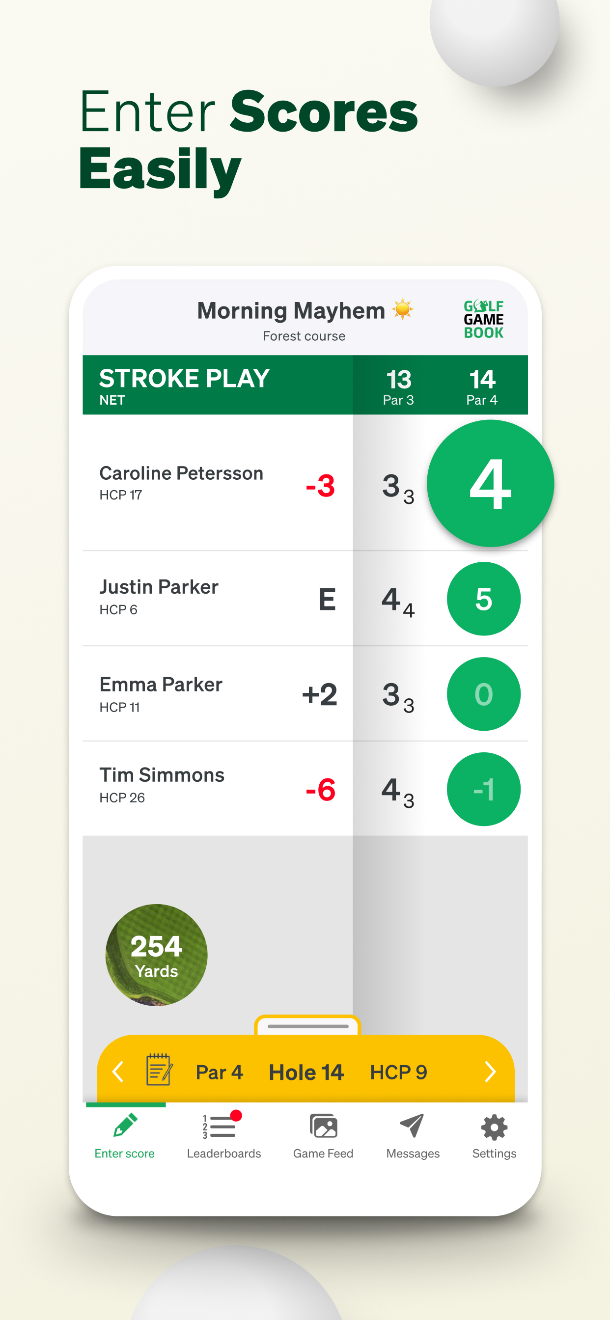 Golf GameBook: Scorecard & GPS