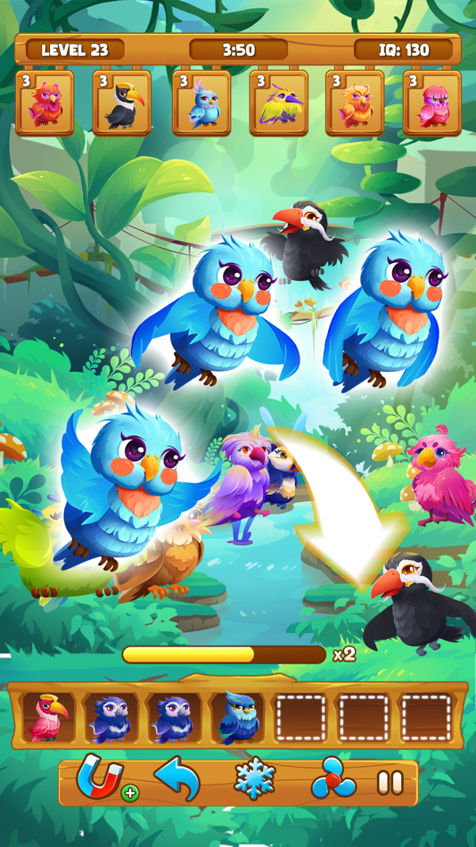 #6. Bird Triple Match (iOS) 由: Hang Nguyen Minh