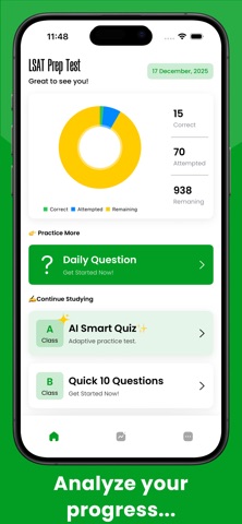 LSAT Exam Prep: Practice Tests screenshot