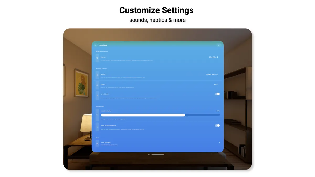 iBreathe – Relax and Breathe screenshot 4