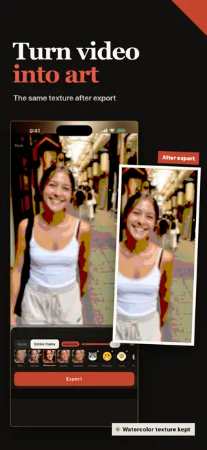 Blur Video: Face Art & Mosaic screenshot 4