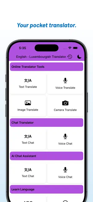 Eng - Luxembourgish Translator screenshot 3