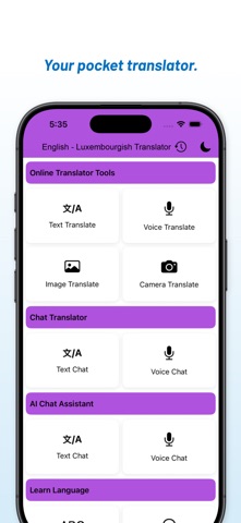 Eng - Luxembourgish Translator Screenshot 3 of 8
