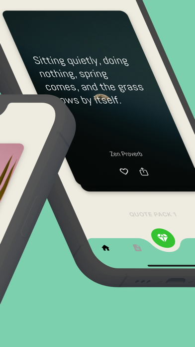 Screenshot #2 pour Zen - Peaceful Quotes