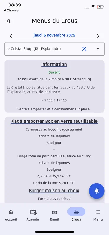 Mon Unistra screenshot 5 of 7