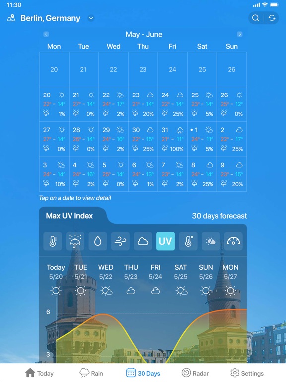 Screenshot #5 pour Météo: Météo Prévisions