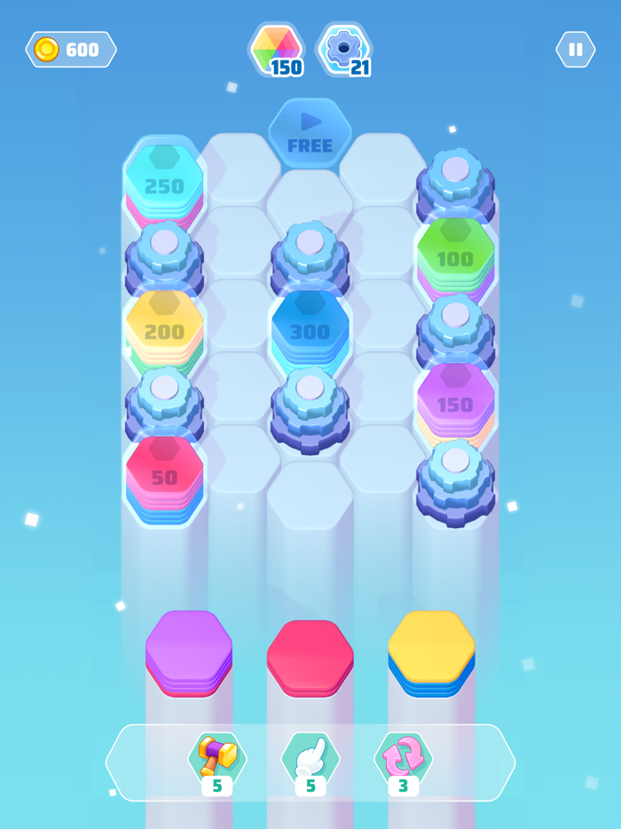 Color Slide - Hexa Puzzle