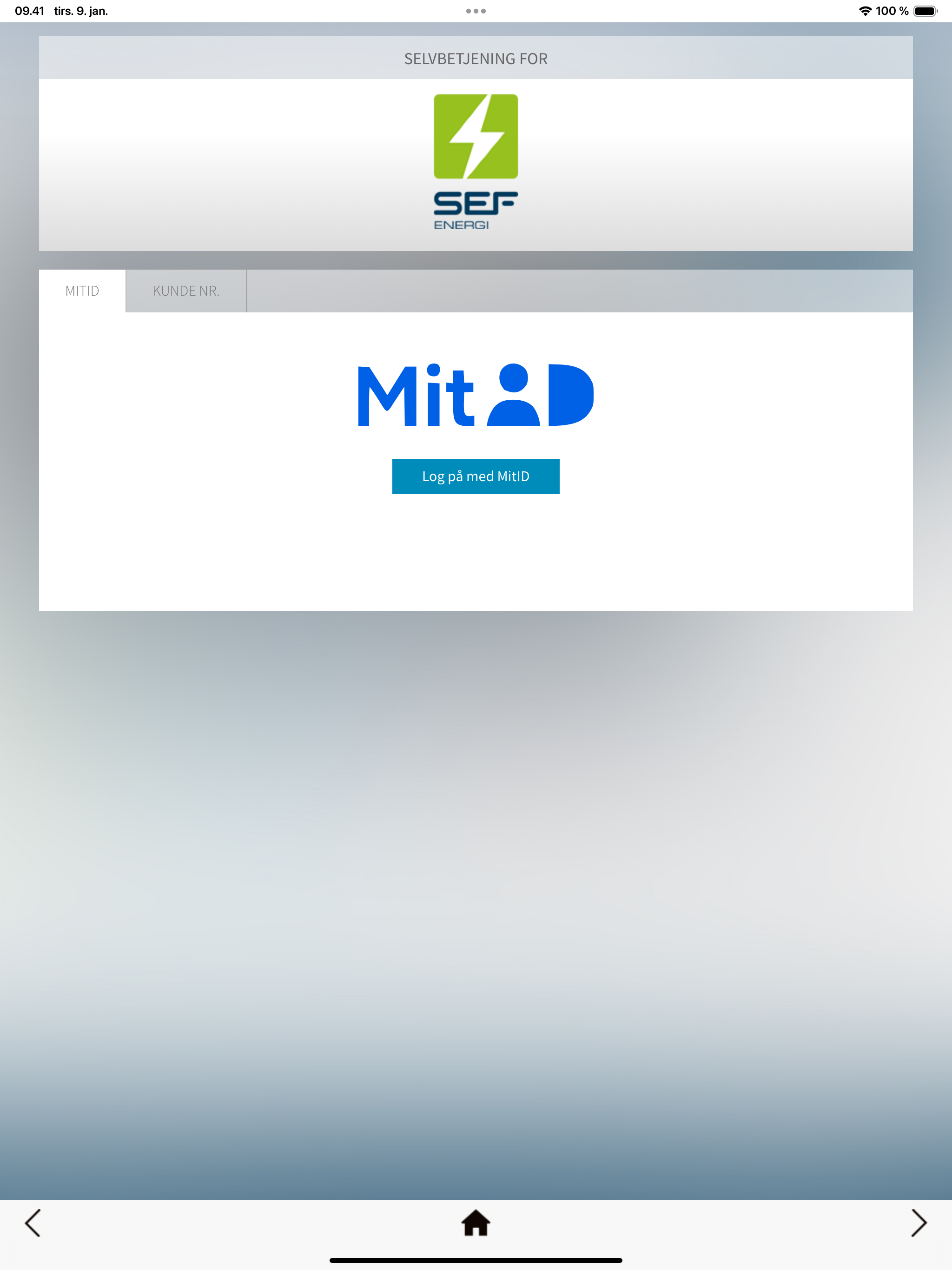 MitSEF – SEF Energi A/S