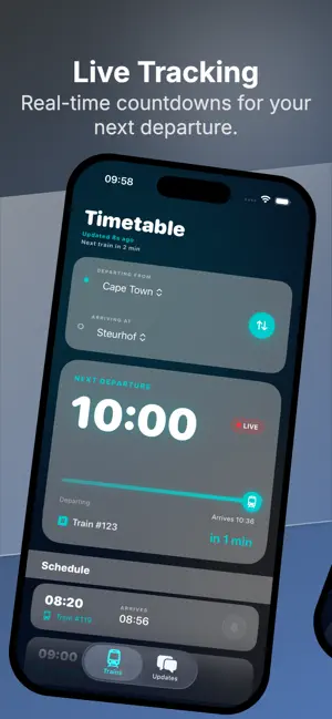 Platform - CPT Train Companion screenshot 1
