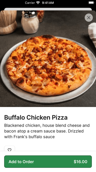 CAPRI'S Italian Restaurant iPhone screenshot 3 - Food & Drink app