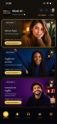 Choco English screenshot