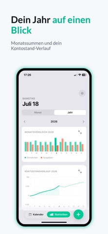 Abos & Einnahmen - MoniCal screenshot