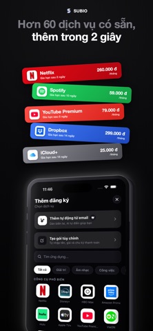 Subio - Quản lý đăng ký screenshot 2