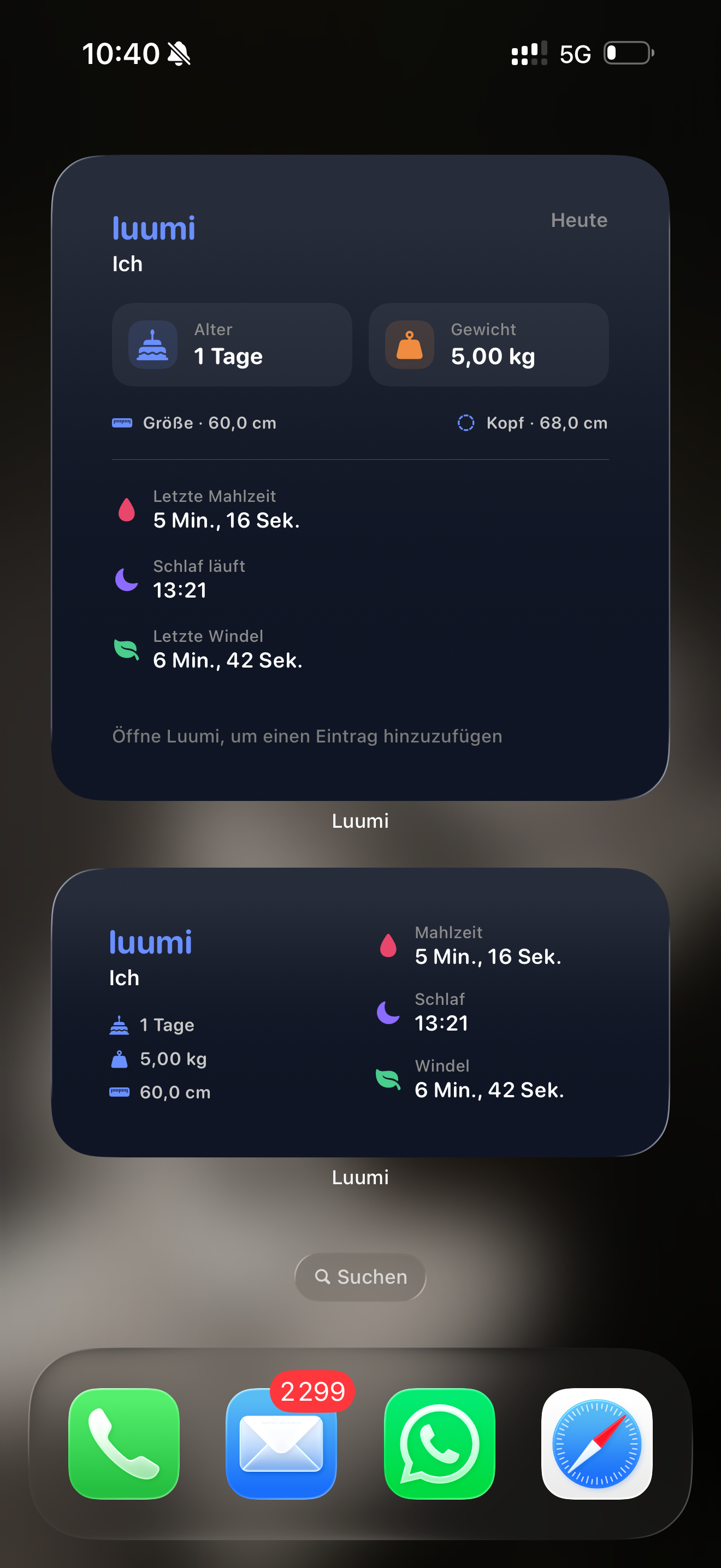 Luumi: Baby Tracker & Schlaf screenshot 10