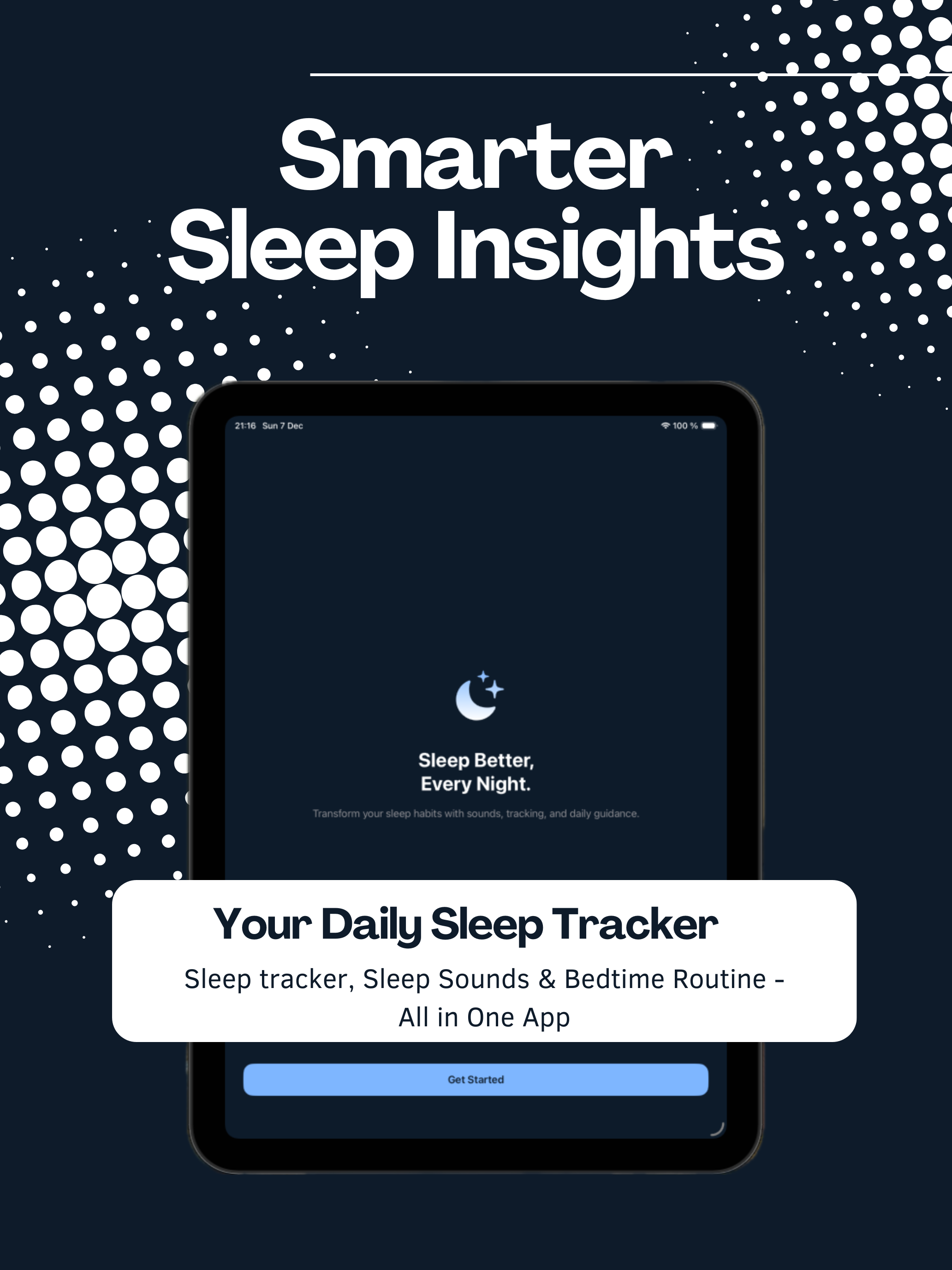 Sleep Tracker - Sounds & Tips screenshot 5
