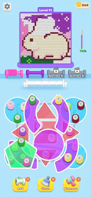 Wool Sort Color Puzzle screenshot 3