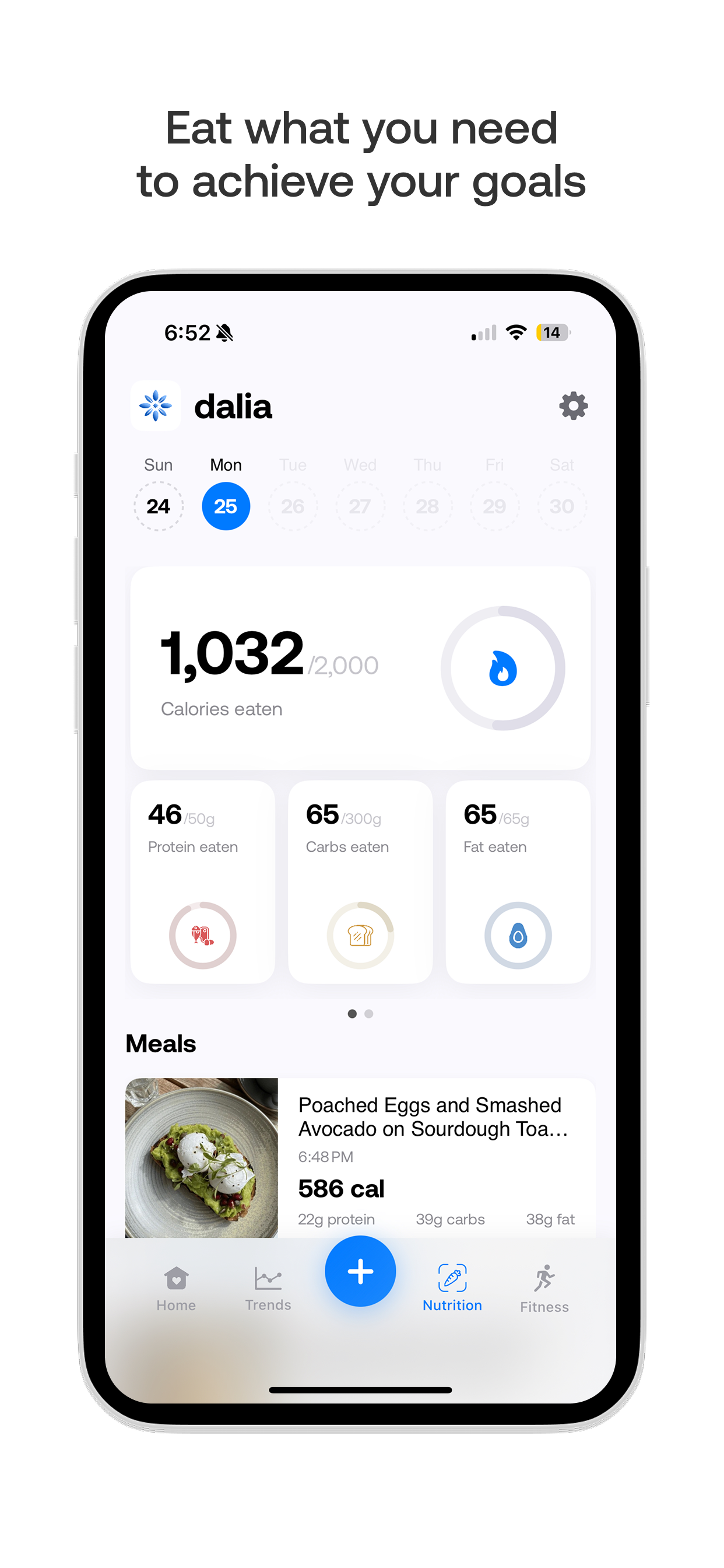 Dalia: AI Health Tracker