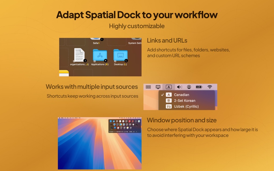 #7. Spatial Dock - App Switcher (macOS) Von: LogiBeam