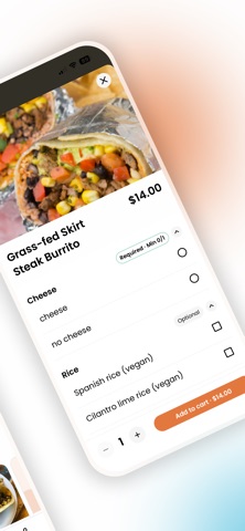Oahu Mexican Grill (OMG) iPhone screenshot