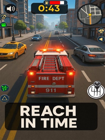 Fire Truck Simulator 3D Games