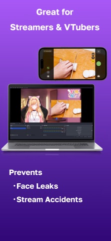 SenCam: WebCam for PC and OBS iPhone screenshot
