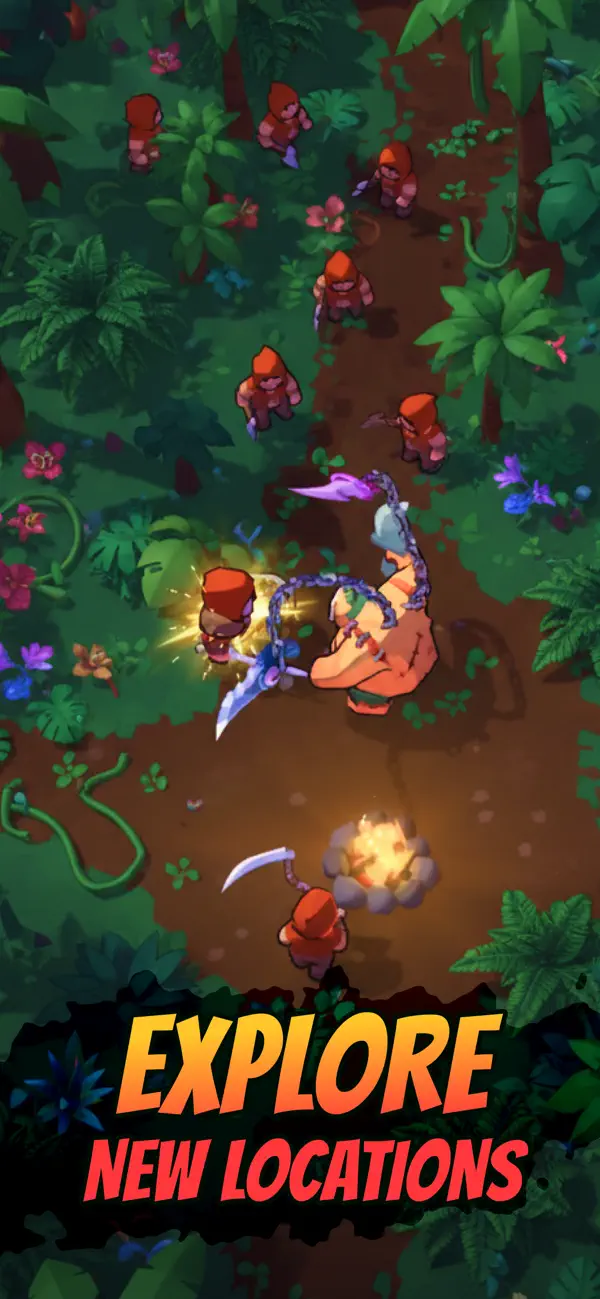 Butcher hero: hook'n'chew RPG Hack screenshot 4 - iOS game interface