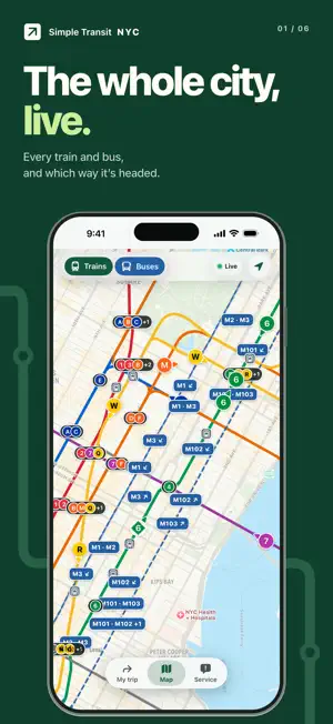 Simple Transit: New York screenshot 1