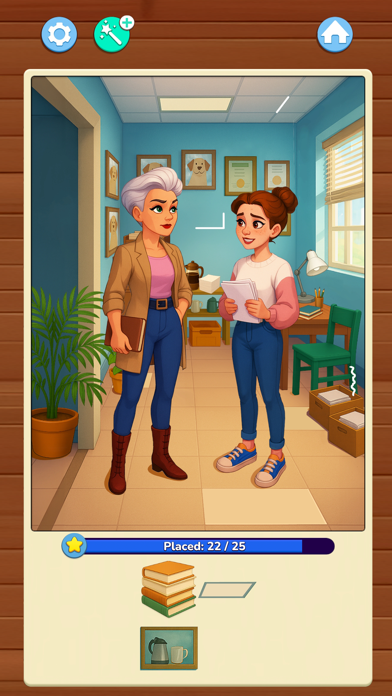 Little Rescue: Mosaic Novel iPhone screenshot