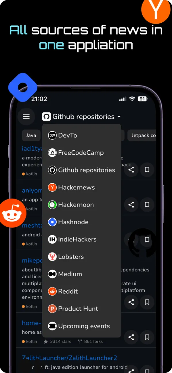 #3. Hackertab (iOS) By: Zouhir RAJDAOUI