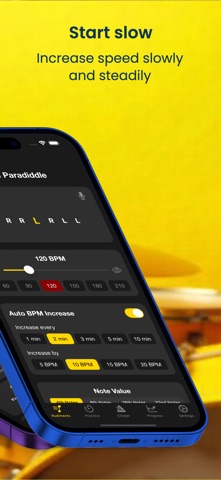 Rudiments - Drum Practice iPhone screenshot