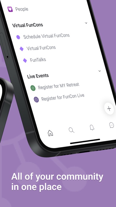 FunCon Community iPhone screenshot 2 - Social Networking app