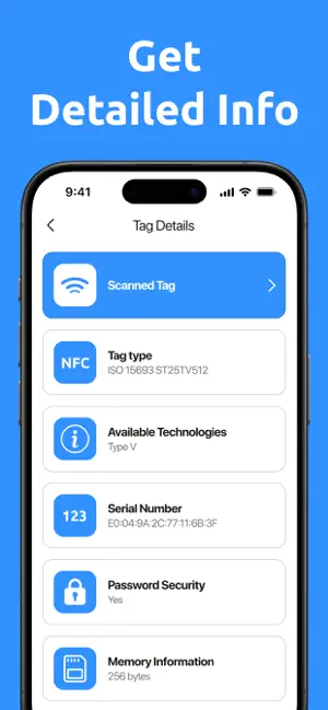 NFC Reader & Scanner iPhone screenshot 3