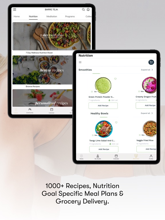 Barre Teja iPad screenshot 6 - Health & Fitness app