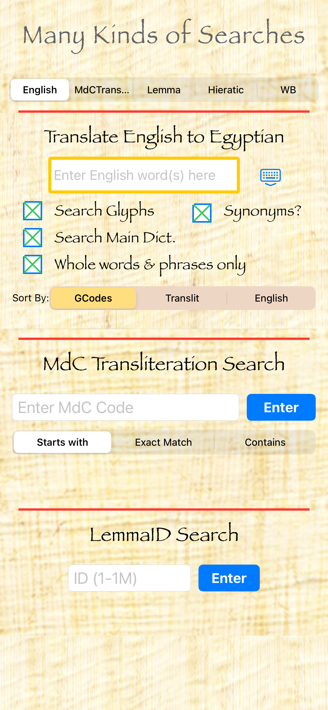 Hieroglyph Pro