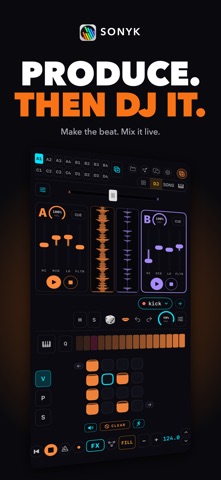 Sonyk Groovebox DJ Workstation iPhone screenshot