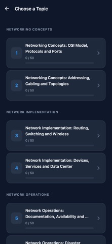 Network+ N10-009 Practice Screenshot 2 of 5