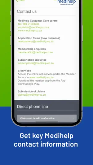 Medihelp Mobile - Members screenshot 4