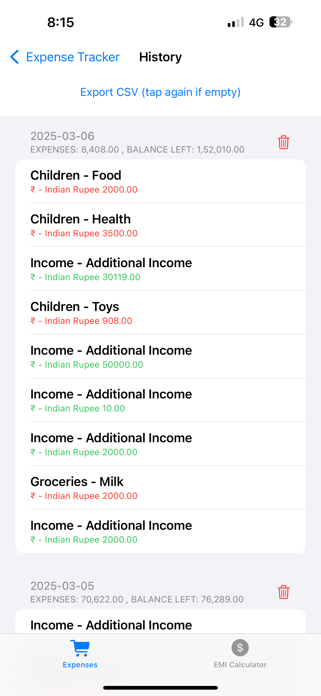 Pro Expense Tracker Screenshot 4 of 5